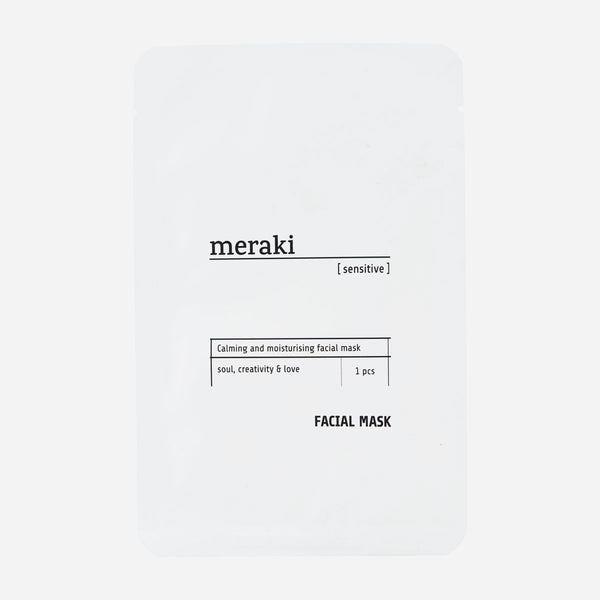 Meraki Sensitive Face Mask - The Jute Basket 