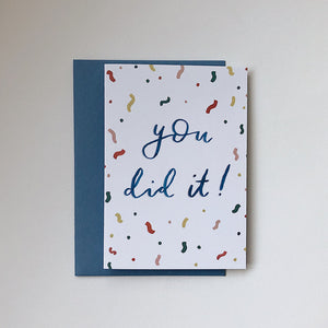 You did it card Peggy + Kate - The Jute Basket 
