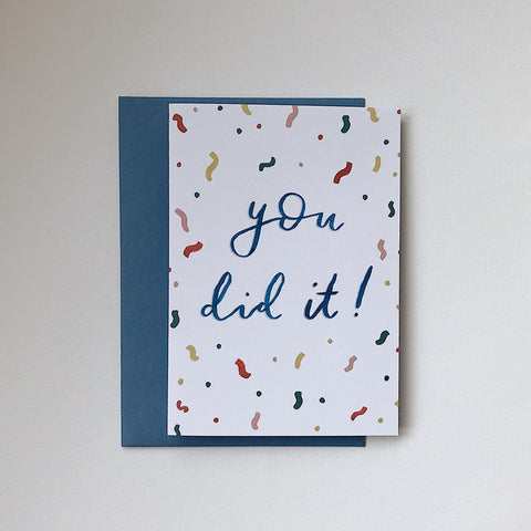 You did it card Peggy + Kate - The Jute Basket 